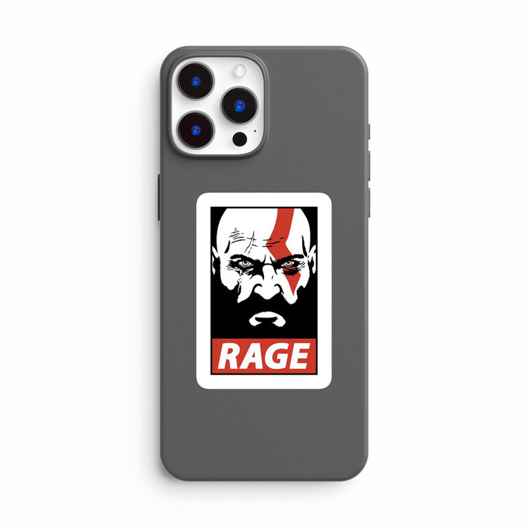 استیکر لپ تاپ و موبایل بووم طرح بازی مدل خدای جنگ Rage کد LA64