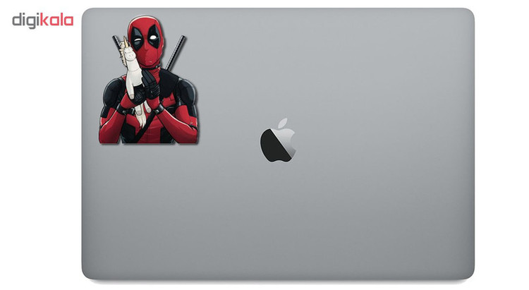 استیکر لپ تاپ طرح Deadpool Marvel کد STL979