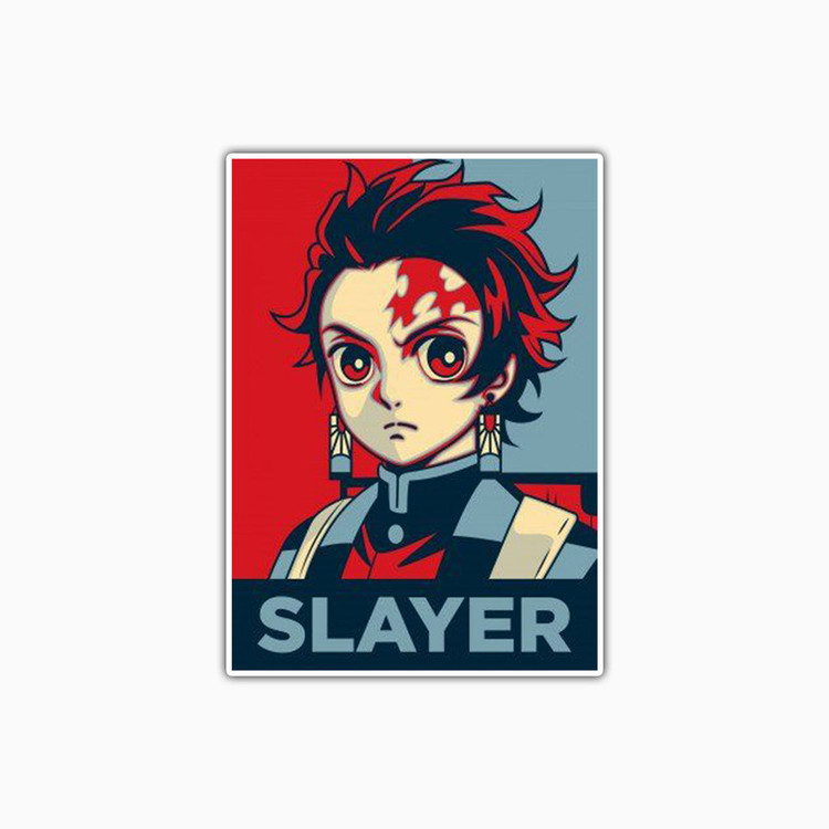 استیکر لپ تاپ و موبایل بووم طرح Anime Demon Slayer مدل Tanjiro کد TA5