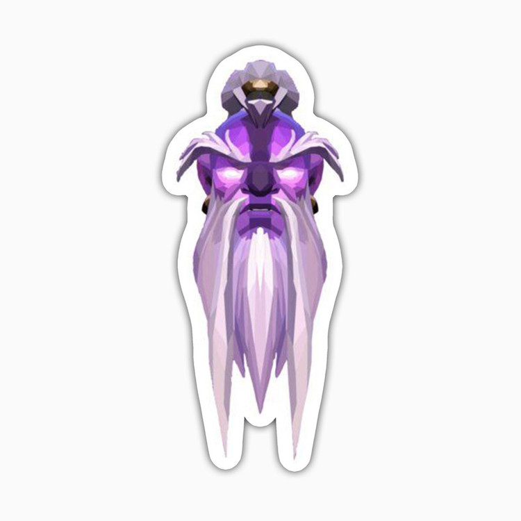 استیکر لپ تاپ و موبایل بووم طرح بازی Dota2 مدل Void Spirit کد LA10