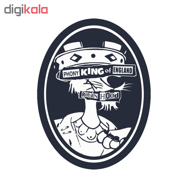 استیکر لپ تاپ طرح King کد STL575