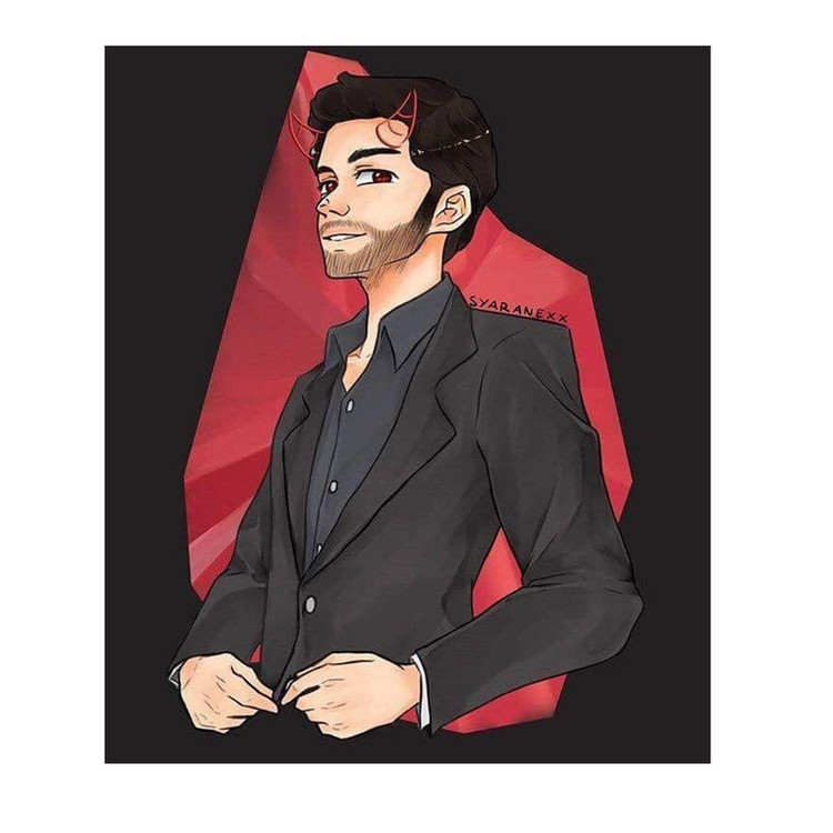 استیکر لپ تاپ و موبایل مدل سریال طرح لوسیفر Lucifer کد 3522