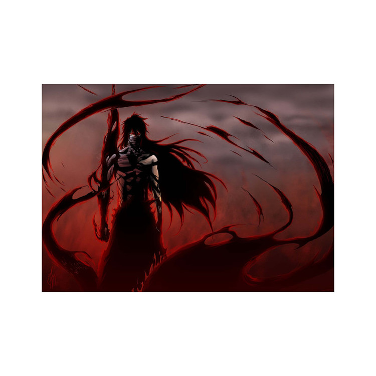 استیکر لپ تاپ و موبایل مدل انیمه طرح Bleach Ichigo Kurosaki کد 2876