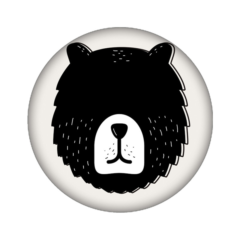 استیکر لپ تاپ طرح خرس کد 3417