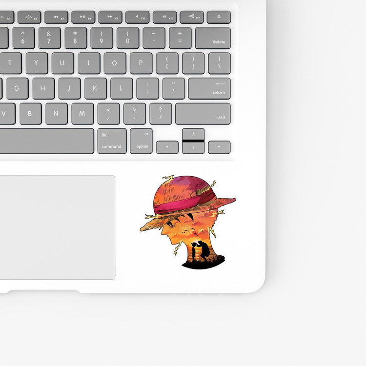 استیکر لپ تاپ و موبایل بووم طرح Luffy کد NY19
