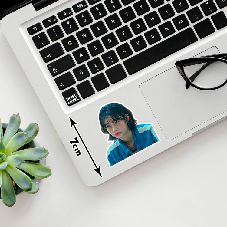 استیکر لپ تاپ پیکسل میکسل مدل سریال بازی مرکب کد 067
