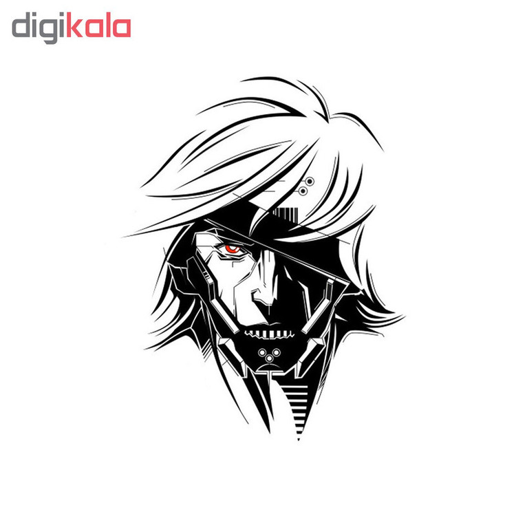 استیکر لپ تاپ طرح Raiden Mortal Combat کد STL1037