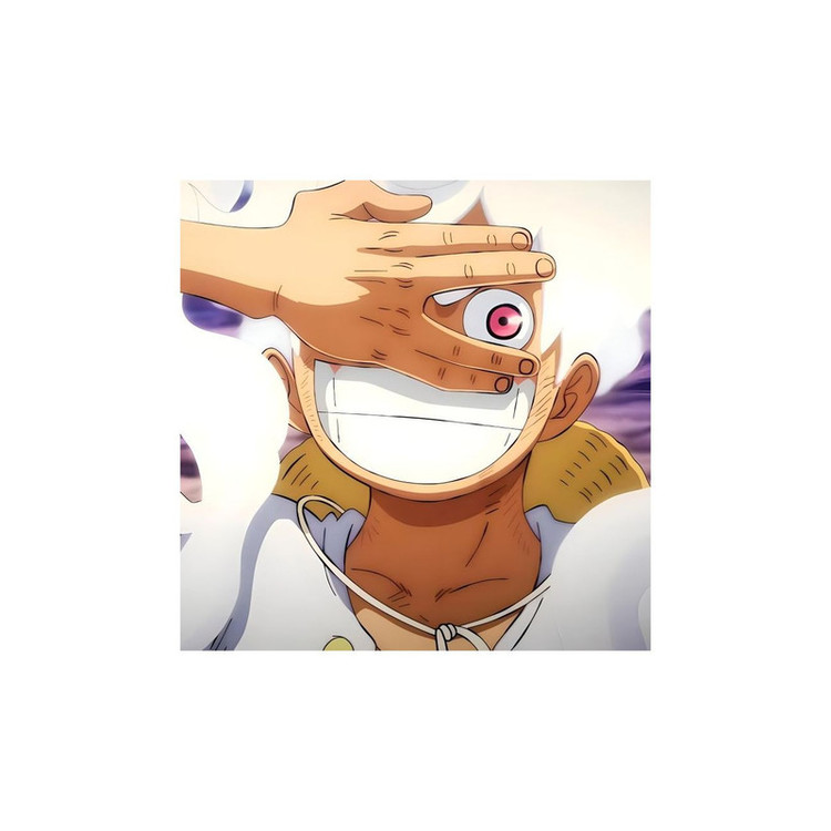 استیکر لپ تاپ و موبایل مدل انیمه طرح وان پیس مانکی دی لوفی کد 6362