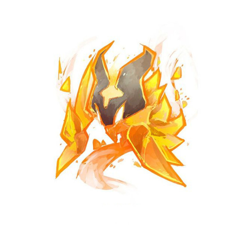 استیکر لپ تاپ و موبایل مدل بازی طرح دوتا 2 فونیکس dota 2 phoenix کد 1061