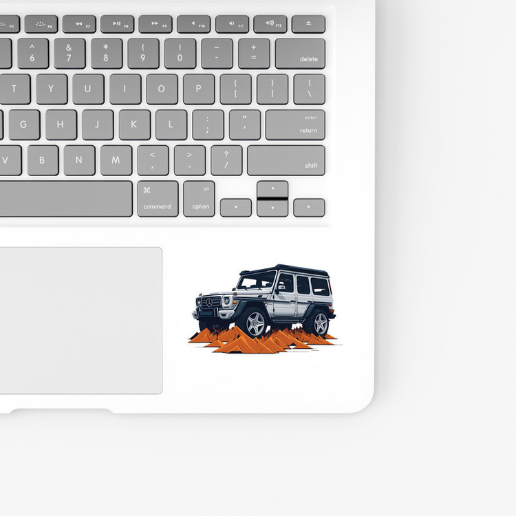 استیکر لپ تاپ بووم طرح ماشین مدل G Class کد JC41