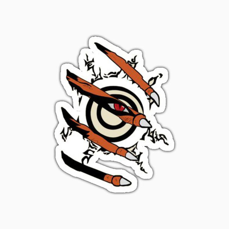 استیکر لپ تاپ و موبایل بووم طرح Anime Naruto کد ET9
