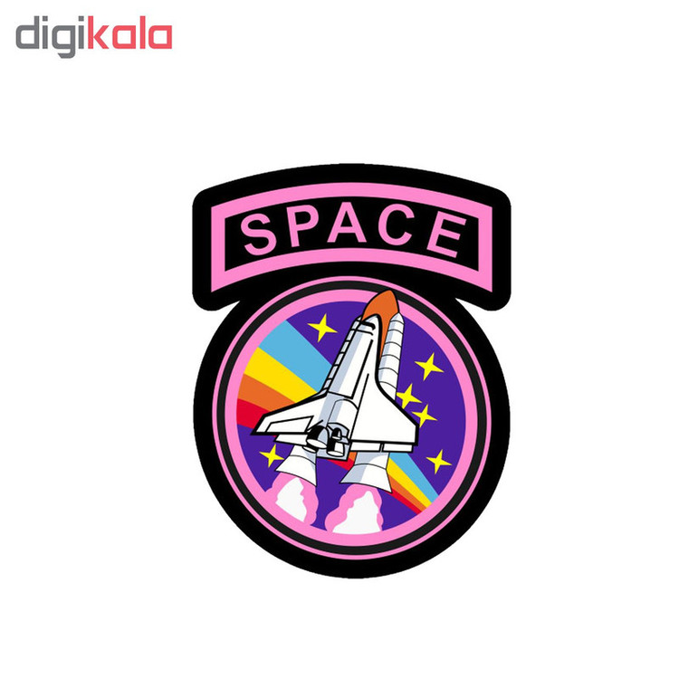 استیکر لپ تاپ طرح Space کد STL639