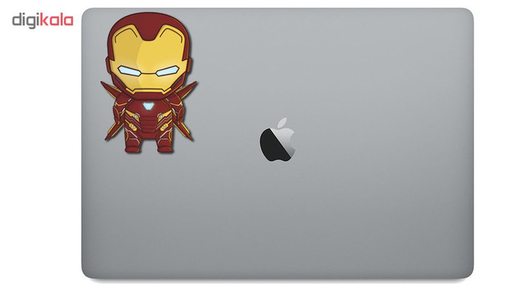 استیکر لپ تاپ طرح Iron Man Marvel کد STL1003