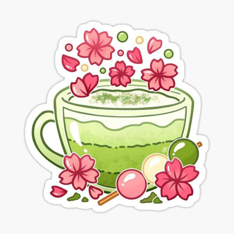 استیکر لپ تاپ طرح kawai کد 2829
