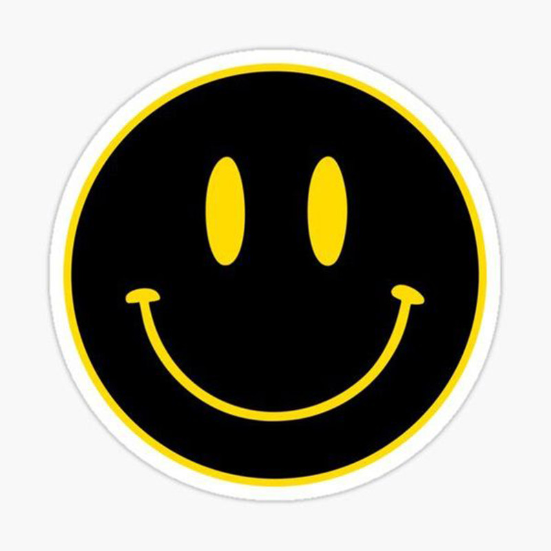 استیکر لپ تاپ طرح smile کد 3098