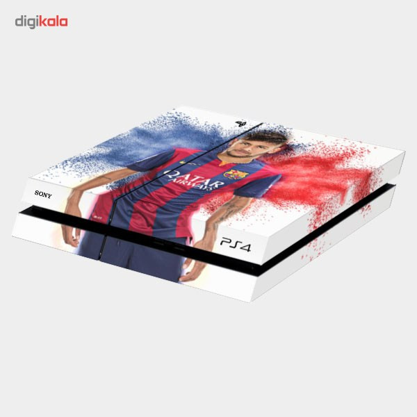 برچسب عمودی پلی استیشن 4 ونسونی طرح Neymar