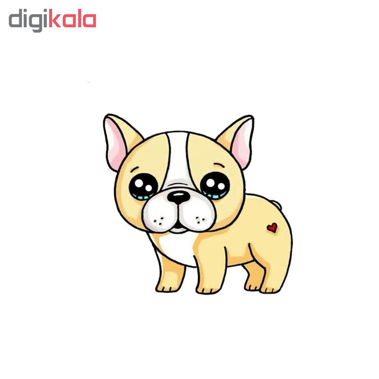 استیکر لپ تاپ طرح سگ کد 231