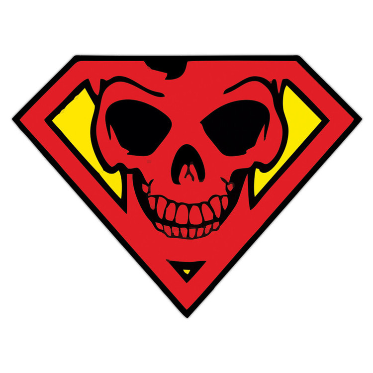 استیکر لپ تاپ طرح superman مدل marvel37