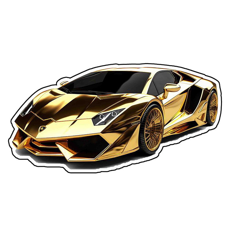 استیکر لپ تاپ&nbsp;مدل ماشین  کد 5065