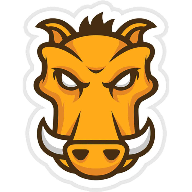استیکر لپ تاپ طرح grunt logo کد ST813