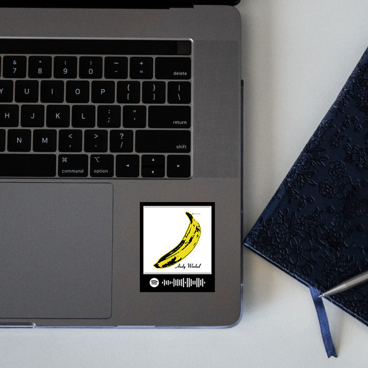 استیکر لپ تاپ مدل موسیقی طرح The Velvet Underground & Nico کد 103