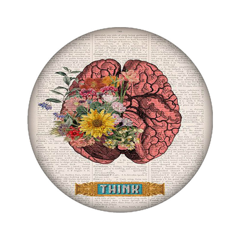 استیکر لپ تاپ طرح مغز کد 3147