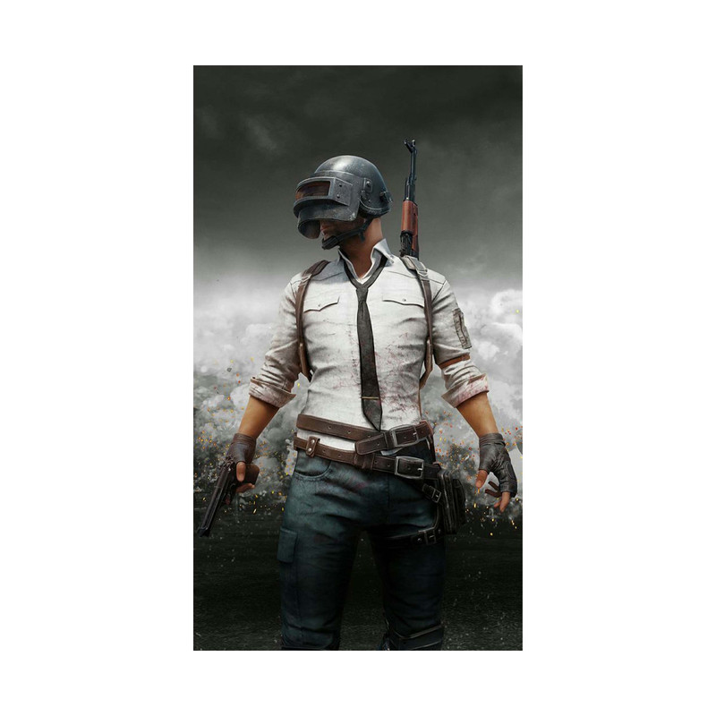 استیکر لپ تاپ و موبایل مدل بازی طرح pubg Player Unknwn's Battle Grounds کد 1918