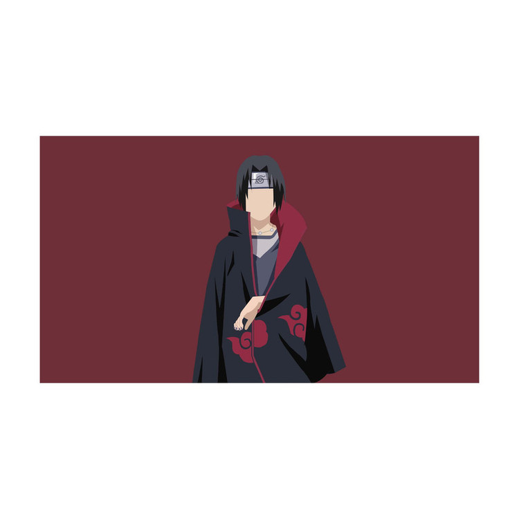 استیکر لپ تاپ و موبایل مدل انیمه طرح ناروتو اوچیها ایتاچی naruto uchiha itachi کد 1625