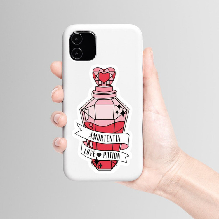 استیکر لپ تاپ و موبایل بووم طرح هری پاتر مدل love potion کد ER6