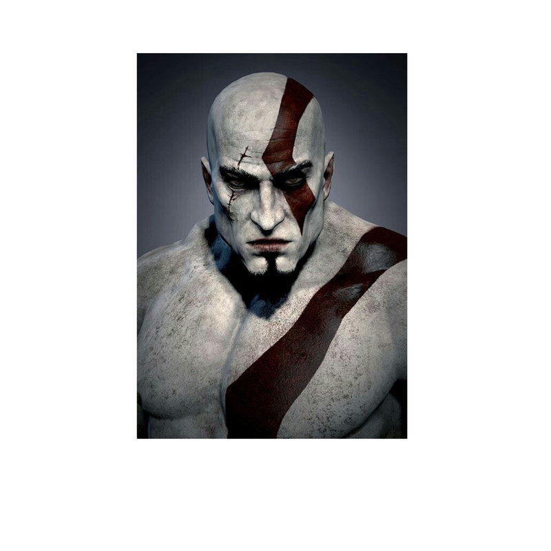 استیکر لپ تاپ و موبایل مدل بازی طرح خدای جنگ کریتوس god of war Kratos کد 2135