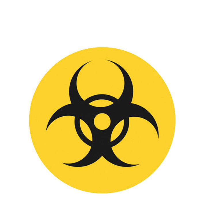 استیکر لپ تاپ طرح Hazard کد STL817
