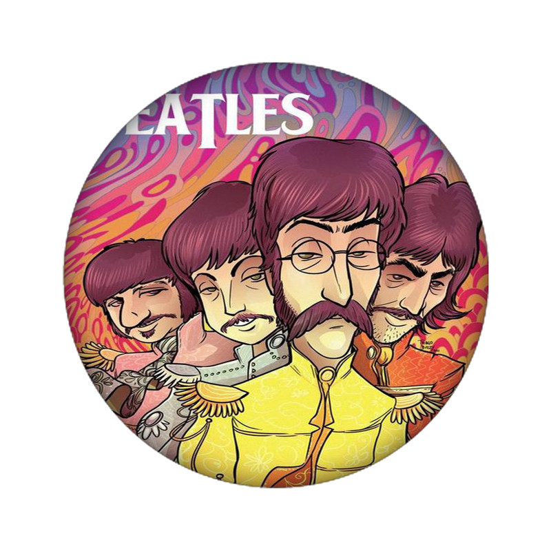 استیکر لپ تاپ طرح BEATLES کد 4259