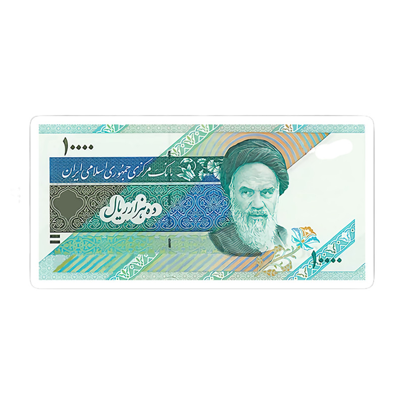 استیکر لپ تاپ طرح پول ملی هزار تومنی کد 1