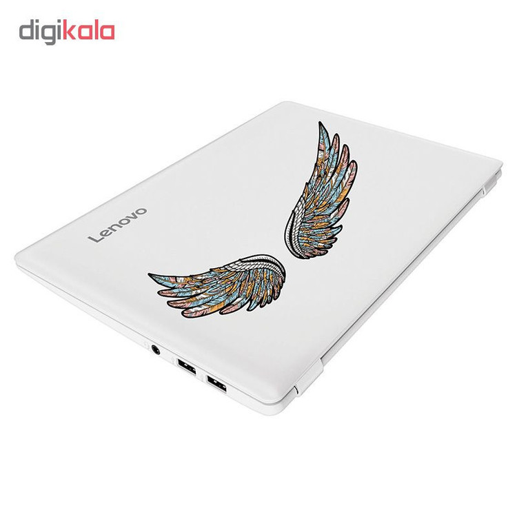 استیکر لپ تاپ طرح wings کد 01