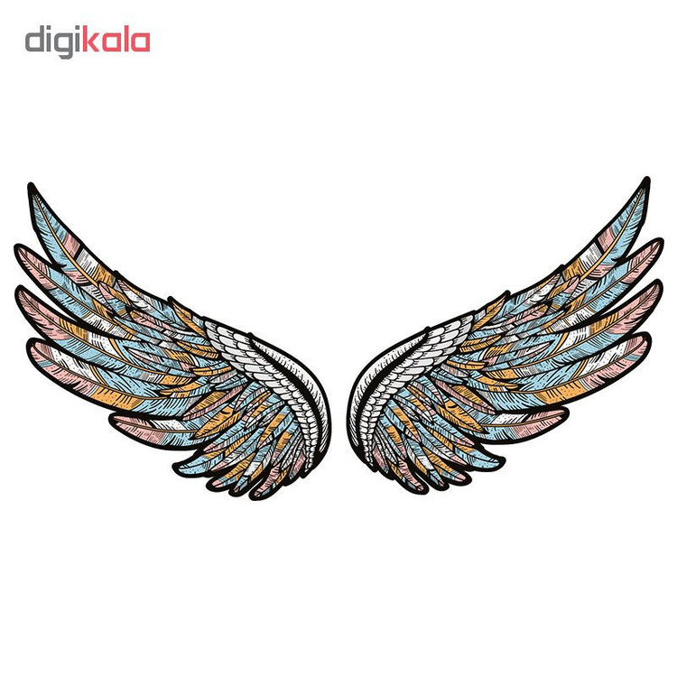 استیکر لپ تاپ طرح wings کد 01