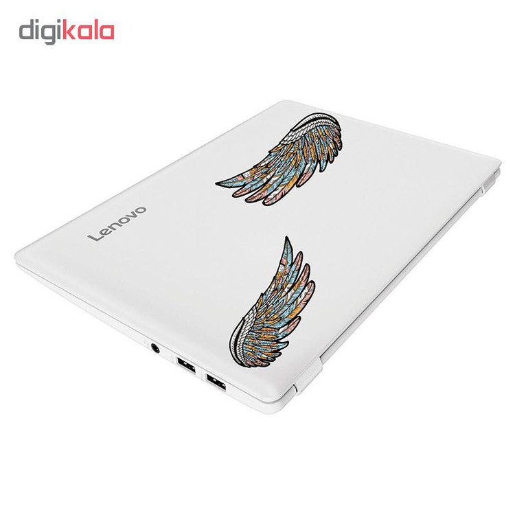 استیکر لپ تاپ طرح wings کد 01