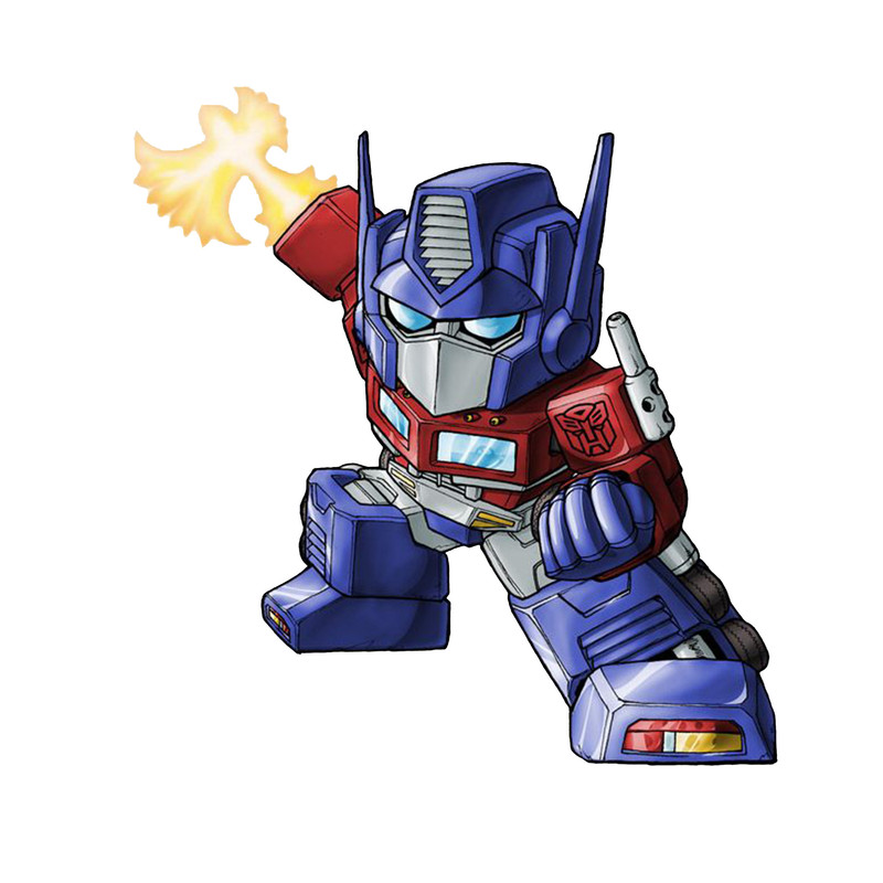 استیکر لپ تاپ و موبایل مدل سریال طرح تبدیل شوندگان Transformers کد 4128