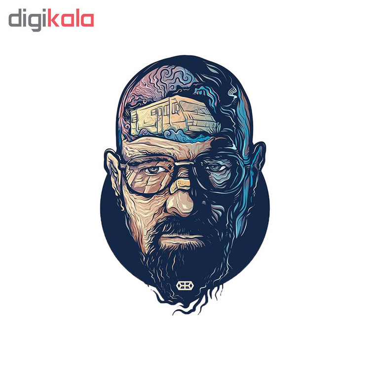 استیکر لپ تاپ طرح Breaking Bad کد 366