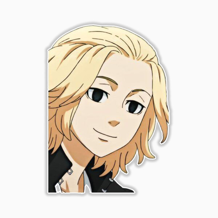 استیکر لپ تاپ و موبایل بووم طرح انیمه توکیو ریونجرز کد 1028 مدل mikey