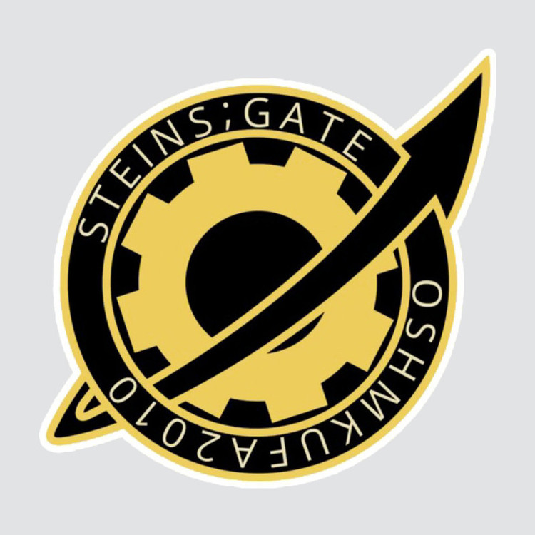 استیکر لپ تاپ پیکسل میکسل مدل انیمه steins gate کد 6