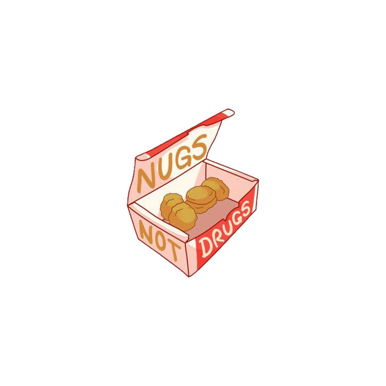 استیکر لپ تاپ طرح Nugs کد 280
