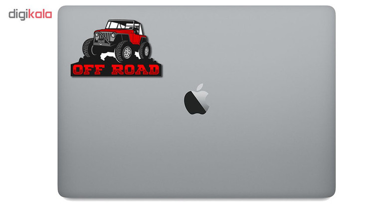استیکر لپ تاپ طرح Off Road کد STL610