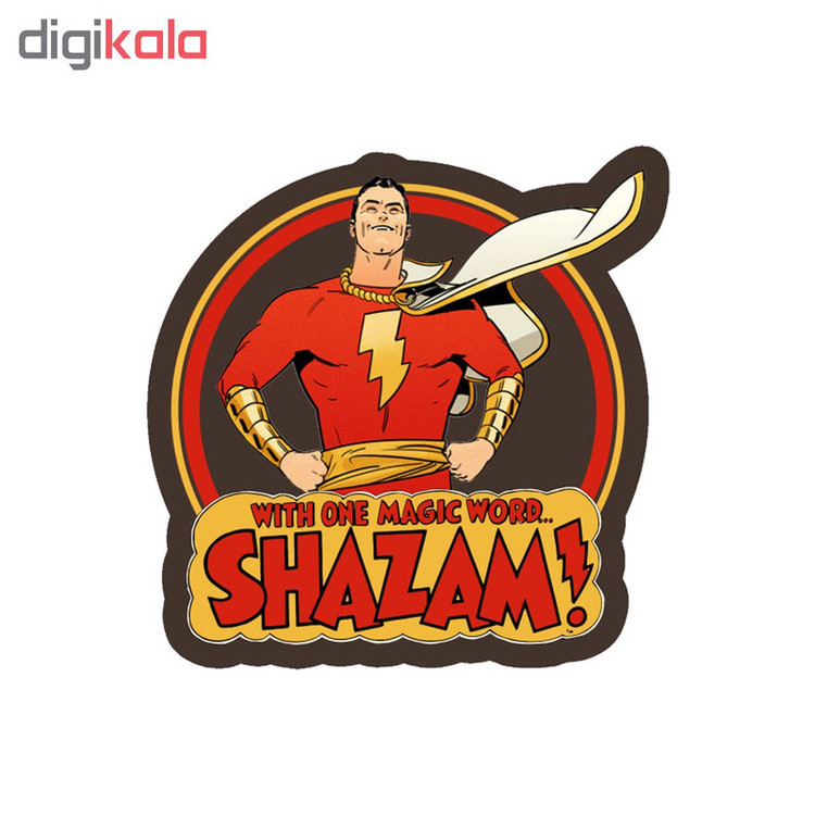 استیکر لپ تاپ طرح Shazam Dc Comics کد STL921