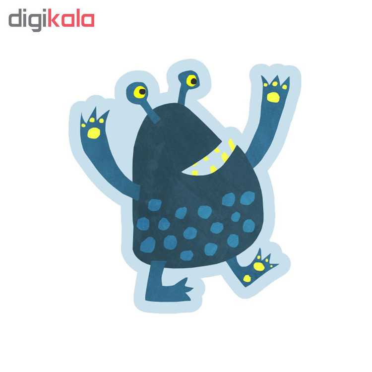 استیکر لپ تاپ طرح Monster مدل STL501