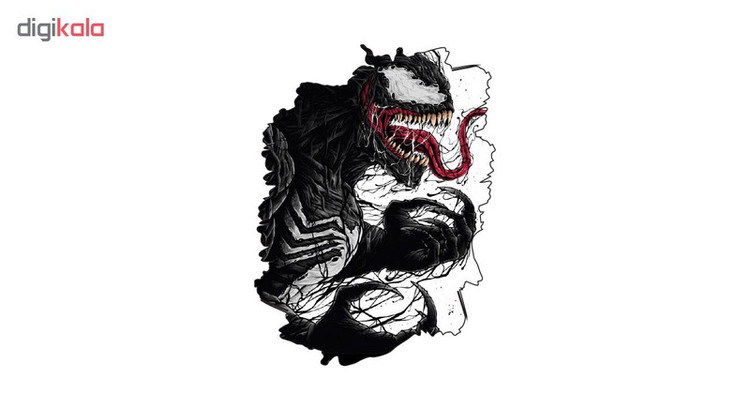 استیکر لپ تاپ گراسیپا طرح Venom کد ۰۱