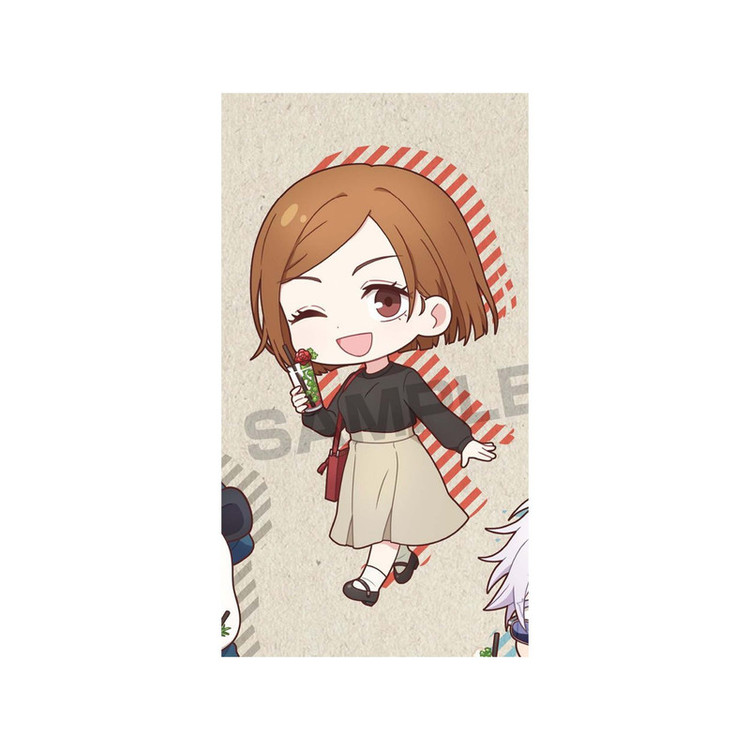 استیکر لپ تاپ و موبایل مدل انیمه جوجوتسو کایسن نوبارا کوگیساکی Jujutsu Kaisen Nobara Kugisaki کد 4086