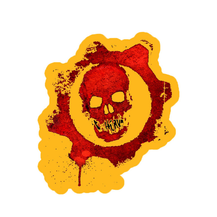استیکر لپ تاپ طرح Gears Of War کد 423