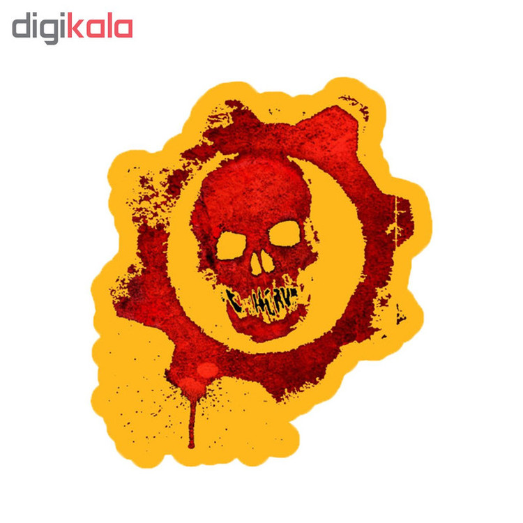 استیکر لپ تاپ طرح Gears Of War کد 423