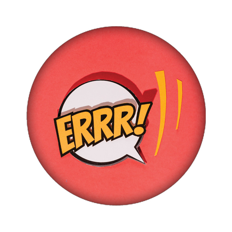 استیکر لپ تاپ طرح ERRR کد 3367