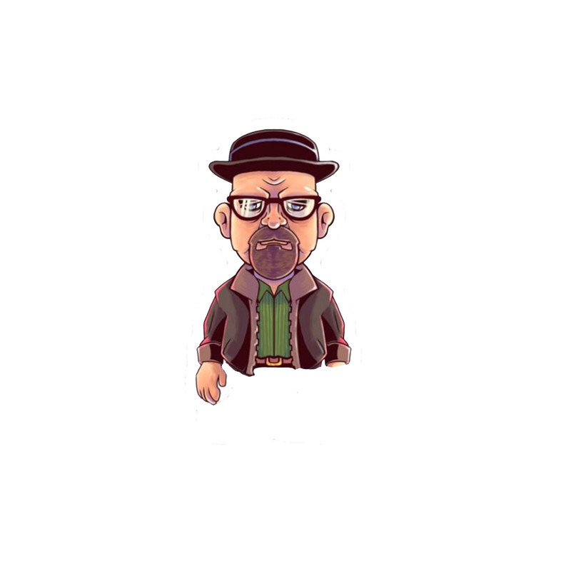 استیکر لپ تاپ و موبایل مدل سریال طرح بریکینگ بد Breaking Bad کد 2795